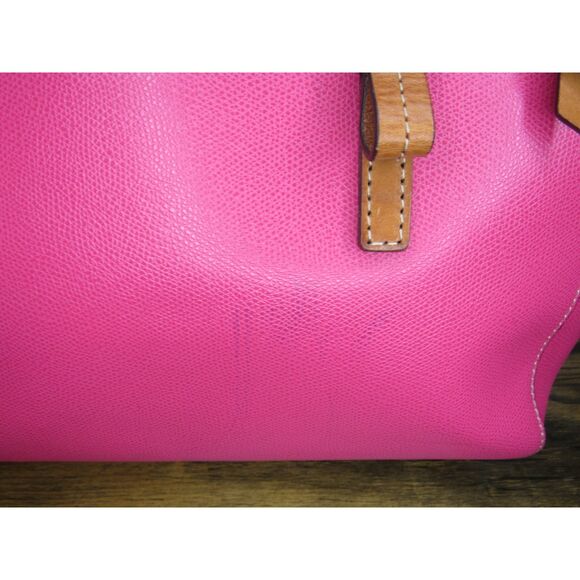~RARE~Vintage Dooney & Bourke Miller Satchel Fuchsia - Picture 14 of 15